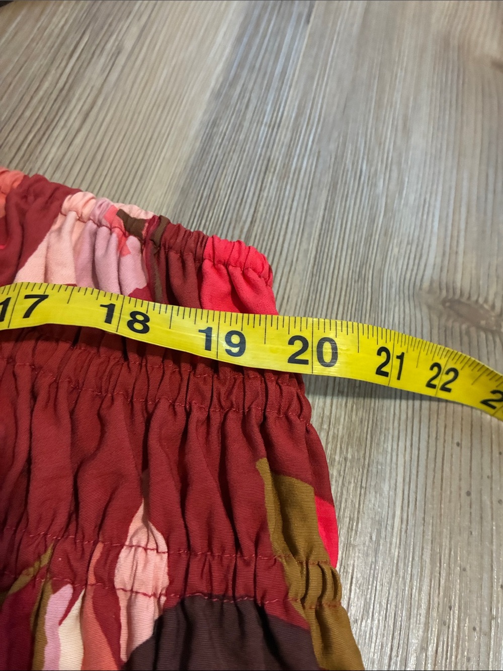 Target A New Day Dress Womens XXL Red Taupe Floral Print Sleeveless Midi Dress - Picture 7 of 12